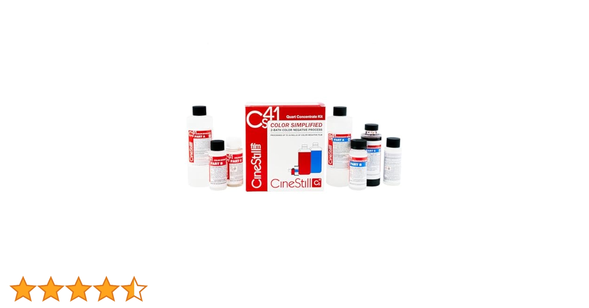 その他 cine still CS41 film developing kits CineStill CS41 Liquid Developing Quart zestaw do